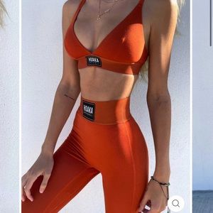 Hoaka Apparel Burnt Orange Leggings